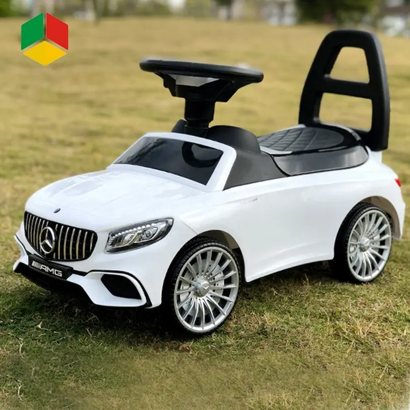 QS اللعب 2021 جديد مرخص بنز متعددة الوظائف 4 عجلة مشاية للأطفال دفع ركوب على سيارة انزلاق للأطفال الصغار