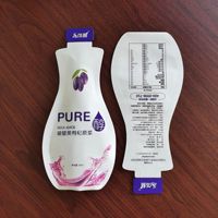 Sachets personnalisés haute température en plastique et feuille d'aluminium, découpés sur mesure, pour emballage de bouteilles, lait, boissons et huile