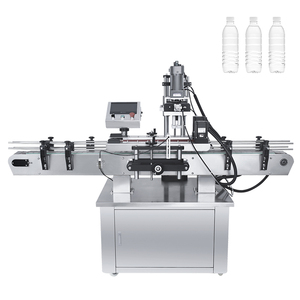 Máquina taponadora de vacío neumática de doble estación para botellas de salsa picante de plástico de vidrio Simple equipo de tapado de botellas - Product Image 6