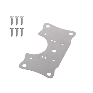 Charnière de meuble en acier inoxydable, épaisseur 0,6 mm, design moderne, résistante à la rouille, Jin Chuang, pour usage en appartement - Product Image 1