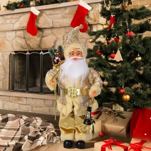 Nouvelle figurine de Père Noël debout, adorable décoration de Noël pour fenêtre, cadeau de fêtes - Product Image 3