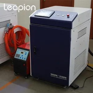 Leapion 1000w 4 em 1 máquina de solda a laser de fibra fácil de operar aço carbono aço inoxidável metal alumínio fácil de usar