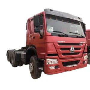 Sinotruk HOWO 2017 yıl ağır hizmet tipi kamyon 10 tekerlekli römork kafası 6x4 420hp Howo traktör kamyon