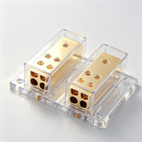 Bloc de distribution d'alimentation haute qualité 4 AWG avec sortie 8 AWG pour autoradio et répartiteur audio