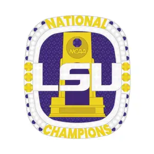 Free Design rings Custom Logo 2023 LSU Tigers Baseball College Baseball ring