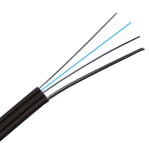 Wanabo Factory Price FTTH Home Indoor 1 Core Fiber Optic Drop Cable 1km GJYXCH