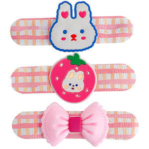 Pegatinas <span class=keywords><strong>de</strong></span> pelo roto para niños dibujos animados Velcro bebé aros <span class=keywords><strong>de</strong></span> pelo niñas pelo roto <span class=keywords><strong>flequillo</strong></span> horquillas - Product Image 5