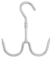 Vente en gros d'outils à double crochet SS304 robustes personnalisés ODM OEM pour viande et volaille de boucherie