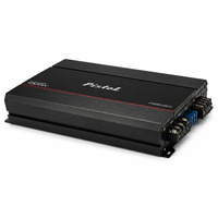 Amplificateur de voiture 4 canaux classe AB 120W RMS par canal, amplificateur audio pour système de mise à niveau des haut-parleurs, avec crossover passe-hautes et passe-bas