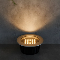 Luminaire LED encastré IP67 24V, anti-rouille, robuste, pour allées de jardin, places publiques et projets de paysagisme extérieur mondiaux