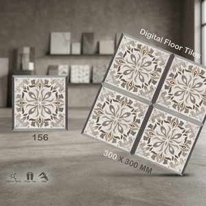 Carreaux de sol en céramique imprimés numériquement Vistaar Brand 30x30cm, design terrazzo glacé pour sols intérieurs - Product Image 6