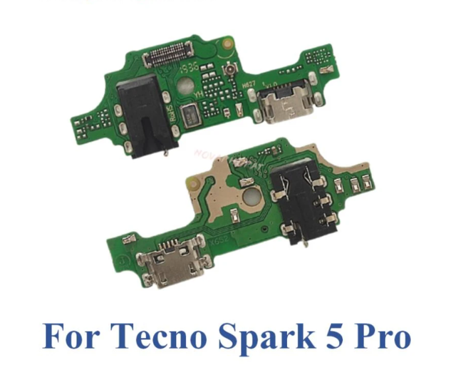 Cable De Carga for Tecno Spark 5 Pro USB Dock Charging Port Plug Charger Flex Cable Board