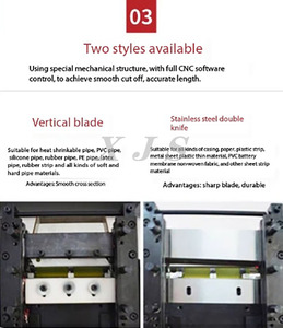 Macchina da taglio a guaina a tubo a doppia manica a basso prezzo medio e spesso con funzionalità di marcatura - Product Image 5