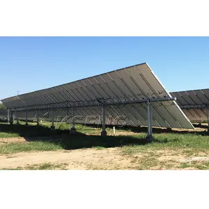 Kseng Solar Panel Sun Tracking System Support Single Axis Solar Tracker For Ground Solar Project