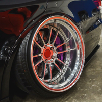 Jantes forgées SR8 de 20, 21 et 22 pouces, légères, personnalisées, 2 pièces, performance CNC, pour Porsche 911, BMW M3, Audi RS6, avec déport