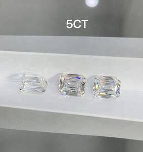 1カラットから5カラットのCrissCutルーズモアッサナイトダイヤモンド卸売価格ホワイトDカラーファンシーモアッサナイト合成宝石 - Product Image 3