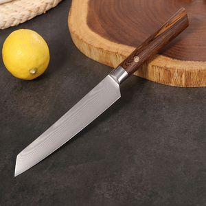 Juego de Cuchillos de Cocina Profesionales de Acero Damasco 10CR15 de Alta Calidad, 5 Piezas, con Mango de Madera - Product Image 5