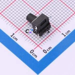 J4B0853110 Tactile Switch SMD-4P,6x6mm Switch Single Pole Single Throw Round Button 2.6N 6mm - Product Image 2