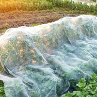 Filet anti-insectes en HDPE résistant aux UV, maille 50, pour serres agricoles