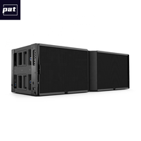 Pat K1 Haut-Parleur Line Array à 3 Voies 4 Canaux 15 Pouces avec Aimant Néodyme, Système Sonore Professionnel en Contreplaqué de Bouleau pour Concerts en Extérieur