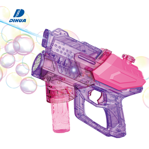 Pistola de <span class=keywords><strong>Burbujas</strong></span> 2 en 1 Transparente, Pistola de <span class=keywords><strong>Burbujas</strong></span> Eléctrica y Pistola de Agua para Niños, Juguete para Hacer <span class=keywords><strong>Burbujas</strong></span> y Disparar Agua para el Verano - Product Image 1