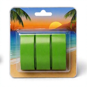Logo personnalisé, prix bas, haute qualité, respectueux de l'environnement, sur-grip pour tennis, badminton, pickleball, beach tennis, padel - Product Image 1