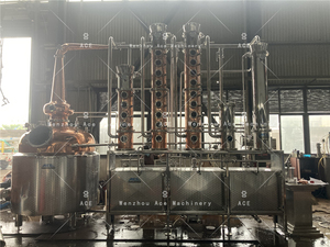 Equipo de Destilación Ecológico Ace 300L/400L con 4 Bandejas para Alcohol, para Ron, Whisky, Ginebra, Brandy, de Cobre - Product Image 2