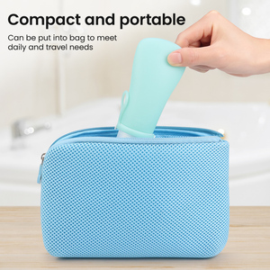 Toptan Fabrika Fiyatı Plastik İçermeyen Şampuan Losyon Şişesi Sıkılabilir Boş Kap Mini Silikon Yeniden Kullanılabilir Seyahat Şişeleri 60/90ml - Product Image 6