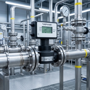 Transit Time Ultrasonic Gas <b>Flow</b> <b>Meter</b> 1.0% Accuracy 1.6MPa for High Pressure Natural Gas Pipeline Custody Transfer - Product Image 3