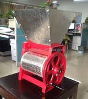 Machine à décortiquer les grains de café manuelle en acier inoxydable AM-120 pour usage agricole, machine à éplucher le café