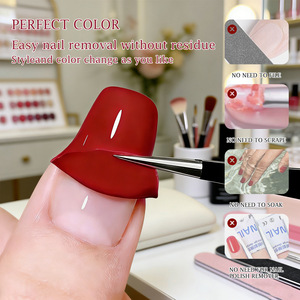 ZHI JIA - Juego de 20 Esmaltes de Uñas Desprendibles a Base de Agua, 7.5ml, Secado Rápido, No Tóxicos, para Manicura DIY y Salón - Product Image 3