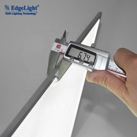 Profilé d'éclairage LED en aluminium encadré personnalisable Edgelight, panneau d'affichage publicitaire lumineux, homologué CE 12/24V