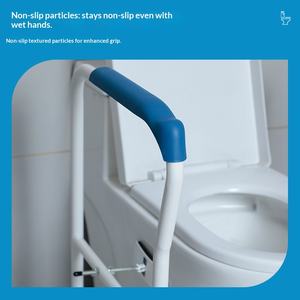 Barra de Apoyo para Inodoro Personalizada para Personas Mayores, Equipo de Rehabilitación Asistencial para Baño de Mujeres Embarazadas, Capacidad de 150 kg, Sin Perforación, Fácil Instalación - Product Image 2