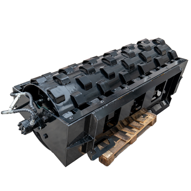 Tracked Loader Compactor Wheel Attachment Heavy-duty Hydraulic Roller Suitable for Loaders Factory Direct Supply Price