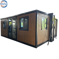 WinFair Arabie Saoudite Style Moderne 20Ft Préfabriqué Plage Pliant Modulaire Expandale Container House Australie Granny Flat