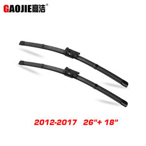 Compatible con limpiaparabrisas para Audi A3 (8V) 2012-2017, limpiaparabrisas delanteros originales, limpiaparabrisas sin marco. - Product Image 3