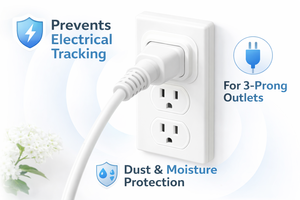 Cubiertas de Protección de Alta Precisión y Material Duradero para Enchufes con Conexión a Tierra - Product Image 2