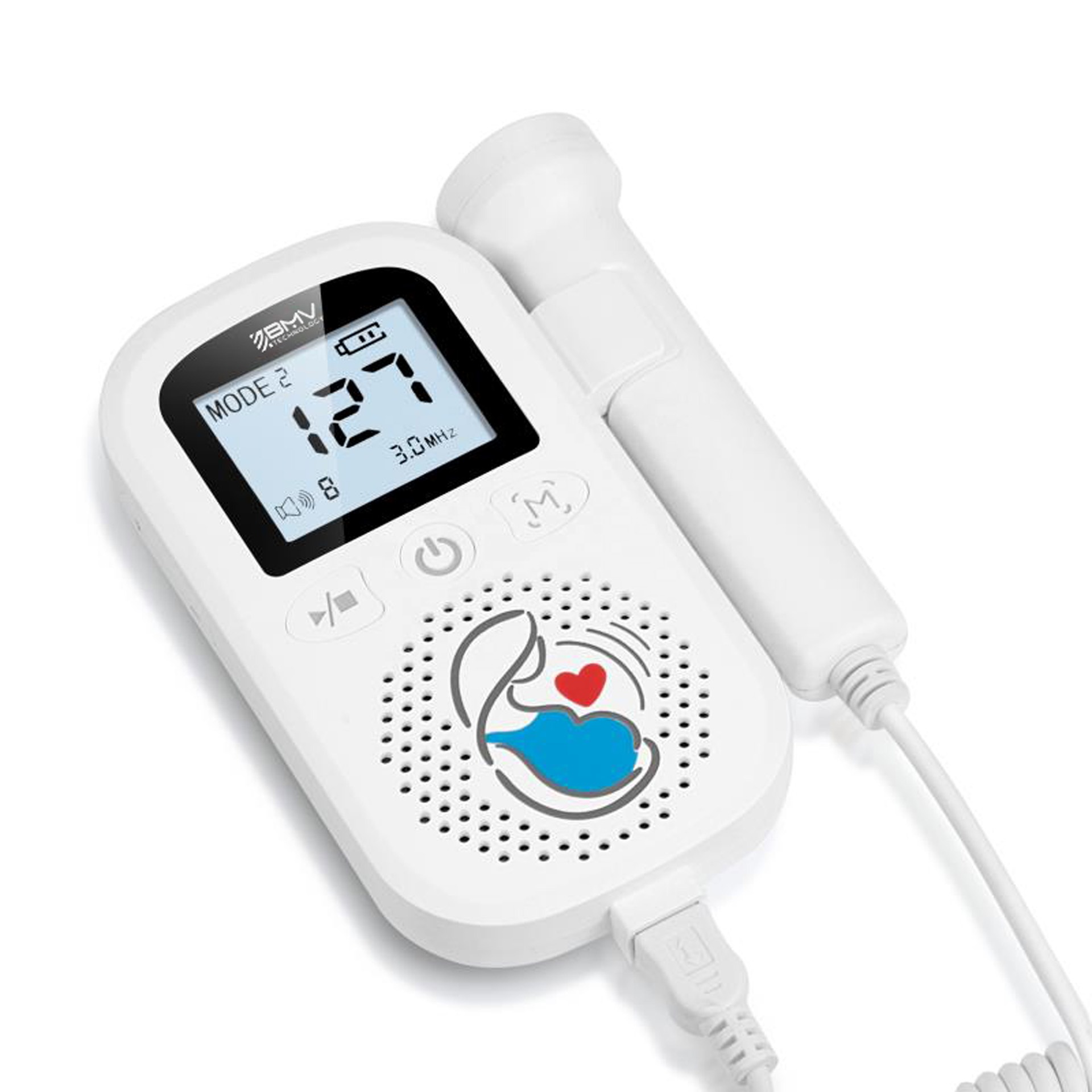 FD-03 Detector portátil ultrasónico Doppler fetal FD-03 Detector portátil ultrasónico Doppler fetal