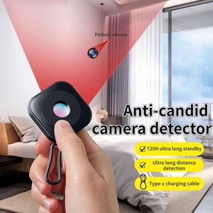 Detector de Cámaras Ocultas Portátil Anti-Espionaje para Protección de Seguridad Personal, Mini Buscador de Cámaras Inalámbricas para Habitaciones de Hotel y Casilleros - Product Image 2