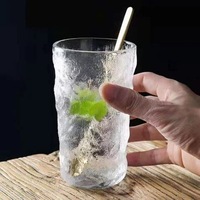 Jarra de Cerveza de Vidrio con Diseño Glaciar de 360 ml, Personalizada, Unisex, Reutilizable y Apta para Alimentos, para Bodas, Fiestas y Regalos