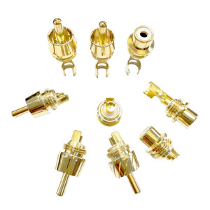 ปลั๊ก RCA ชุบทอง ปลั๊กฟอนโนแจ็ค ขั้วต่อเสียง อายุการใช้งาน 5000 รอบ คุณภาพสูง เกรดออดิโอไฟล์ ปลั๊กโลหะ - Product Image 3