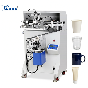 Bottle Screen Printing Machine Cylindrical Cup Screen Printer Printing Machine