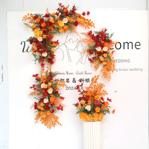 Rosas de Seda Artificiales al por Mayor, Flores de Loto Rojas para el Hogar, Bodas, Navidad, Día de la Madre, Pascua, Año Nuevo y Fiestas - Product Image 5