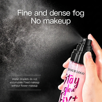 STAY GLOW FIX Brume Fixatrice de Maquillage Hydratante et Imperméable Longue Durée Effet Scintillant Quotidien OEM ODM LOGO Personnalisé