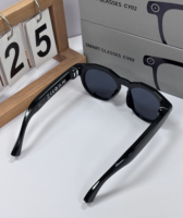 Lunettes Intelligentes CY02 avec Reconnaissance Visuelle IA, Traduction en Temps Réel, Caméra 13MP, Enregistrement Vidéo Haute Définition, Image EIS et Assistance au Quotidien