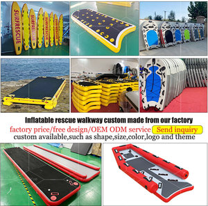 <span class=keywords><strong>Precio</strong></span> de fábrica Durable inflable agua rescate Sup Board salvavidas inflable rescate trineo Jet Ski Board - Product Image 6