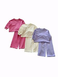 Ensemble 2 pièces en molleton French Terry pour fille, motif coquille Saint-Jacques, prêt à expédier, collection Saint-Valentin Maman et Mini - Product Image 2