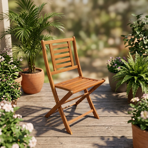 Chaise de banquet double naturelle en bois massif, mobilier d'extérieur pour mariage, fête, hôtel, salon, villa, provenance Vietnam - Product Image 3