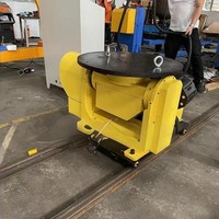 Positionneur de soudage rotatif automatique biaxial de type P, haute précision, robuste, à double support, vente directe fabricant, 150 kg, 500