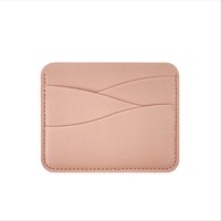 Dompet Kartu Kustom Berkualitas Tinggi dari Kulit PU untuk Pria dan Wanita